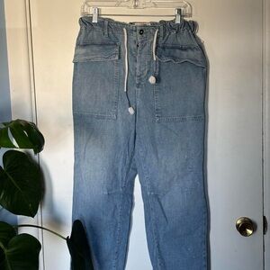 We The Free tie waist jeans